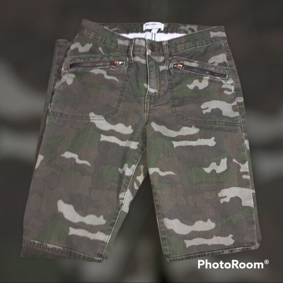 William Rast Cargo Jane Skinny Camo Pants Size 26 Camoflauge - Picture 4 of 14